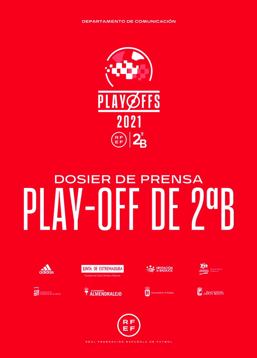 📝 Las finales de la #FaseDeAscenso, AL DETALLE. 

🏟 Información de cada estadio.

⚖️ Datos de los árbitros.

👥 Plantillas de los clubes clasificados.

¡Aquí tienes el DOSIER INFORMATIVO más completo de los Play-Off a 2ª División! 🤩

👉🏻 bit.ly/DosierFaseAsce…