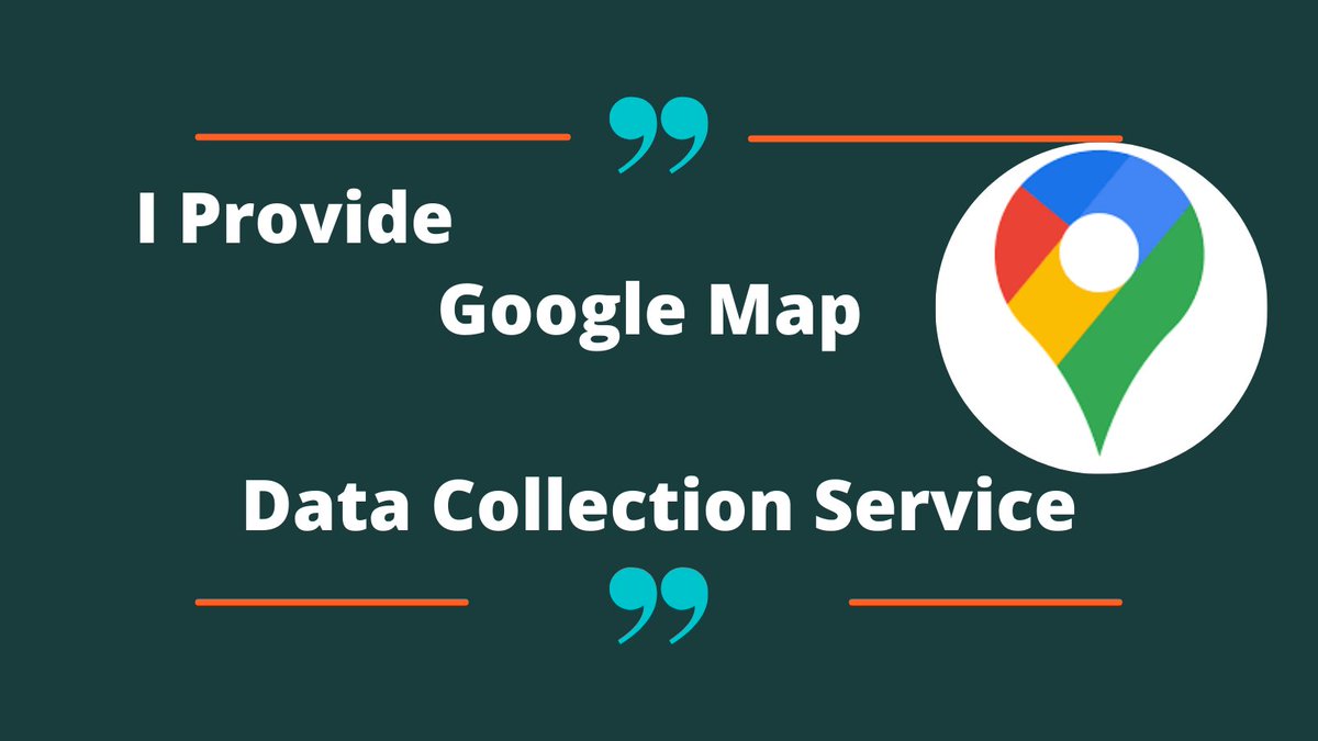 I am a Data Entry Expert. I provide Google Map Data Entry Service. If you need this kind of service, you can hire me on fiverr.

For hire please click this link
fiverr.com/forhad232330_/…

#dataentry #webresearch #scraping #datamining #copypaste #datacollection #fiverr #GoogleMaps