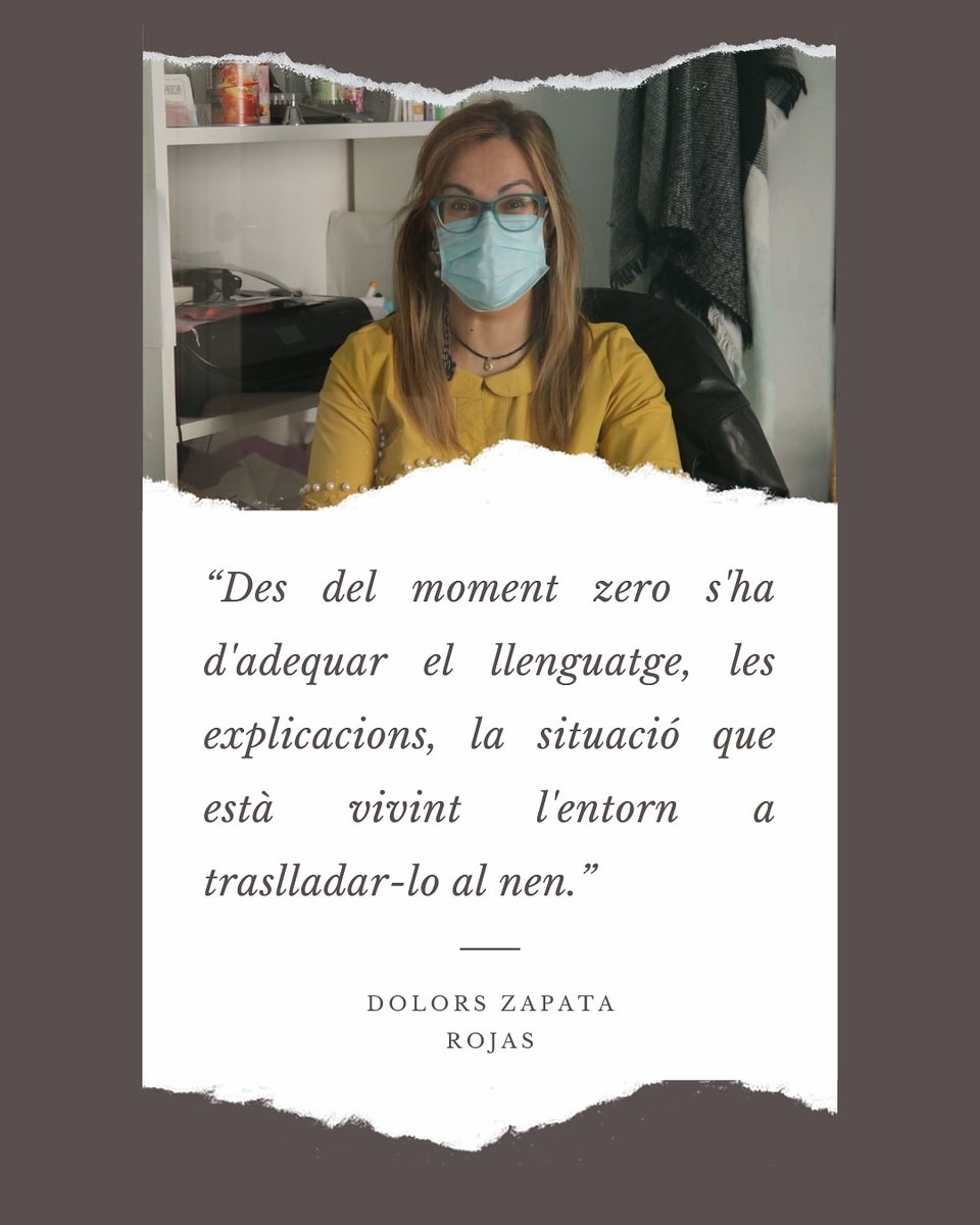 LleidaMagazine's tweet photo. Dolors Zapata Rojas, psicòloga especialitzada en teràpia de parella i familiar i membre del GT de Dol i Pèrdues, ens dóna la seva visió sobre el dol en infants, així com el tractament que se n'hauria de fer tant a les aules com en les famílies.🗣️

#lleidamagazine #humani https://t.co/KSxtBeNak7