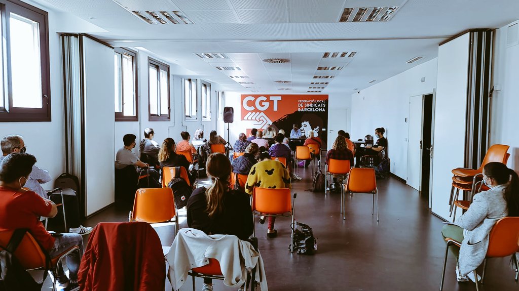 CGT BarcelonⒶ tweet media