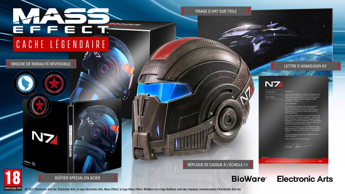 EAFrance's tweet photo. Embarquez à bord du Normandy ! 🚀
Une Édition Mass Effect Cache Légendaire + un code du jeu sur la plateforme de votre choix sont à gagner. 

- Pour participer, racontez-nous votre meilleur souvenir sur Mass Effect. 

Sélection du gagnant le 28/05 à 17h ! 😉 https://t.co/DjlKc2Bjcu