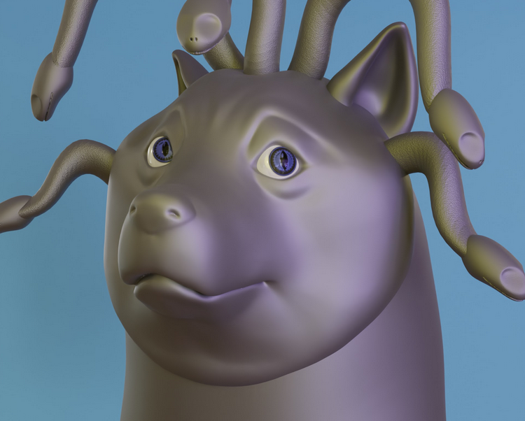 NiftyDoge's tweet photo. Close your eyes!😎
NiftyDoge Medusa is on #opensea 

https://t.co/B3vHPqqDdg

#NFTs #Crypto #ethereum #NFT #cryptoart #nftart #digitalart #blockchain #art #digitalasset #eth #NFTartist #shill #NFTCommunity #raredigitalart #nftcollector #Collectibles #collecting_nft #nftcollectors https://t.co/F6VthTZWU0