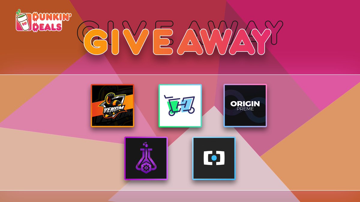 HouseCarts's tweet photo. 🎉 DUNKIN DEALS LAUNCH GIVEAWAY🎉

Celebrate the launch🚀 

HOC: x1 Free Month

@DunkinDeal : x1 LIFETIME

@VenomAIObot : x2 Beta Keys

@OriginPreme : x1 Beta Key

@Nova_Bott : x2 Beta Keys

@ZenuProxies : x2 pack of 25 YS ISPs

Like ❤️
Retweet 🔁
Follow 👥

48HRS
GOOD LUCK! 🍀 https://t.co/Q3ioIGzO7C