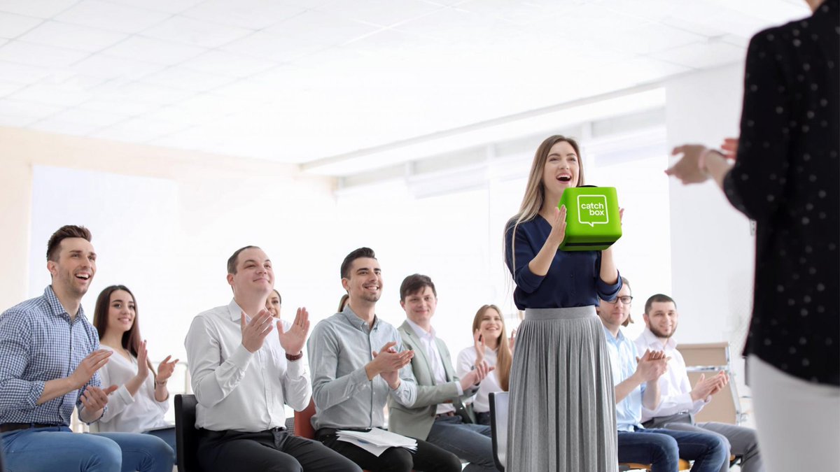 Get people talking with Catchbox 🗣🎙 a powerful wireless microphone system featuring the world's first throwable mic! 💚

#catchbox #microphone #engage #discuss