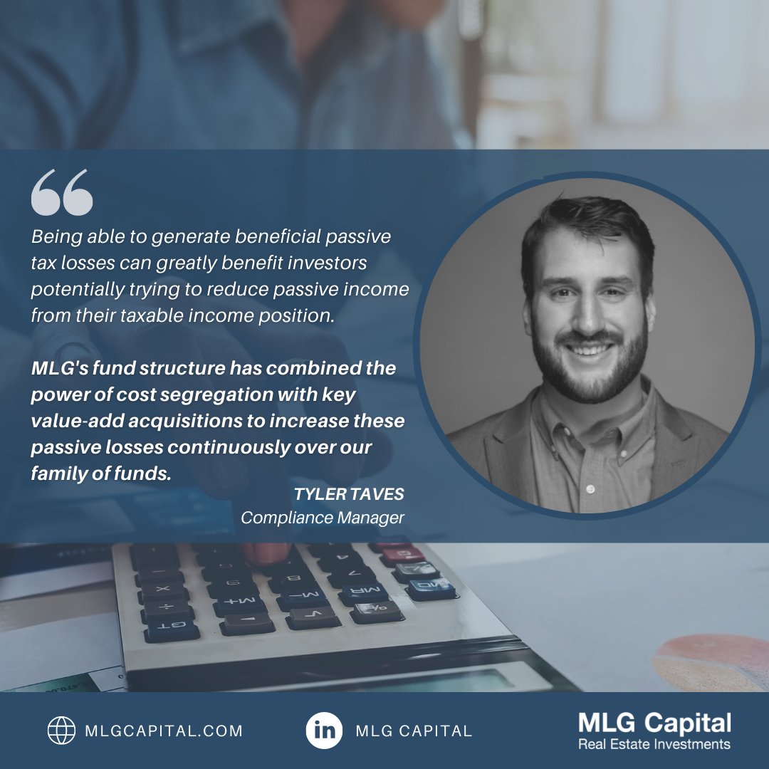 New post #otheblog: Our Compliance Manager, Tyler Taves, highlights some of the cash flow and tax benefits of investing in private real estate and how our investors have benefits over the last few funds. ow.ly/o3HH50ERH0w

#realestateinvesting #taxes #cashflow #privatefundv