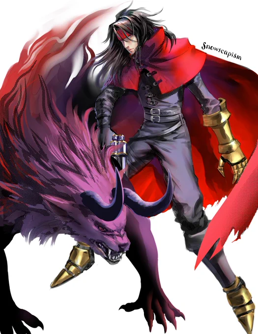 57 year old man, Vincent Valentine
#FFVII #FF7 