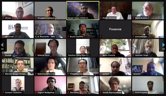 airnewsalerts's tweet photo. #BRICS Astronomy Working Group (#BAWG) emphasizes the importance of enhancing collaboration among astronomers from BRICS countries.

India recently hosted 7th meeting of BAWG meeting of Brazil, Russia, India, China, and South Africa, as well as astronomers from these countries. https://t.co/fCL0ZTAK5T