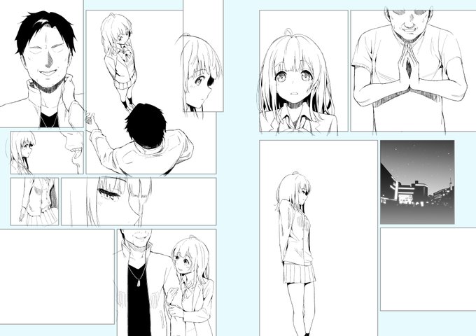 《今日の進捗》
人物線画は楽しいと思えるようになった 