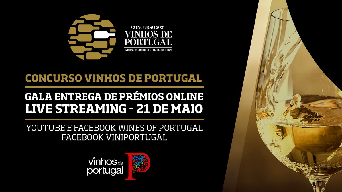 Assista em directo à gala da entrega de prémios do concurso Vinhos de Portugal, na nossa página do Facebook fb.me/e/1AqmcI1Zo, ou no Youtube da ViniPortugal youtube.com/watch?v=Gf6xlm… Hoje, a partir das 20h00. Contamos consigo!