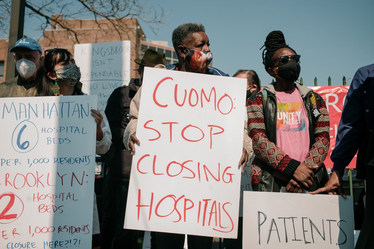 Healthcare is a human right! <a href="/SenatorMyrie/">NYS Senator Zellnor Y. Myrie 米维</a> and <a href="/YourFavoriteASW/">Diana Richardson</a>, do what’s right! Stand up against closing hospitals that New Yorkers depend on for our lives! Keep Kingsbrook Jewish Medical Center open and fully funded! #SaveKingsbrook #BedsNotBodyBags linktr.ee/savekingsbrook