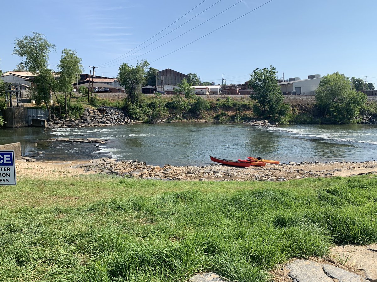 rockcosheriff's tweet photo. ￼We were honored to attend the Ribbon
Cutting of the Roanoke Logperch and Madison River Park! This is the culmination of 4 years of hard work 
and IT IS BEAUTIFUL! 
Come check it out! https://t.co/UlqNBB7lph