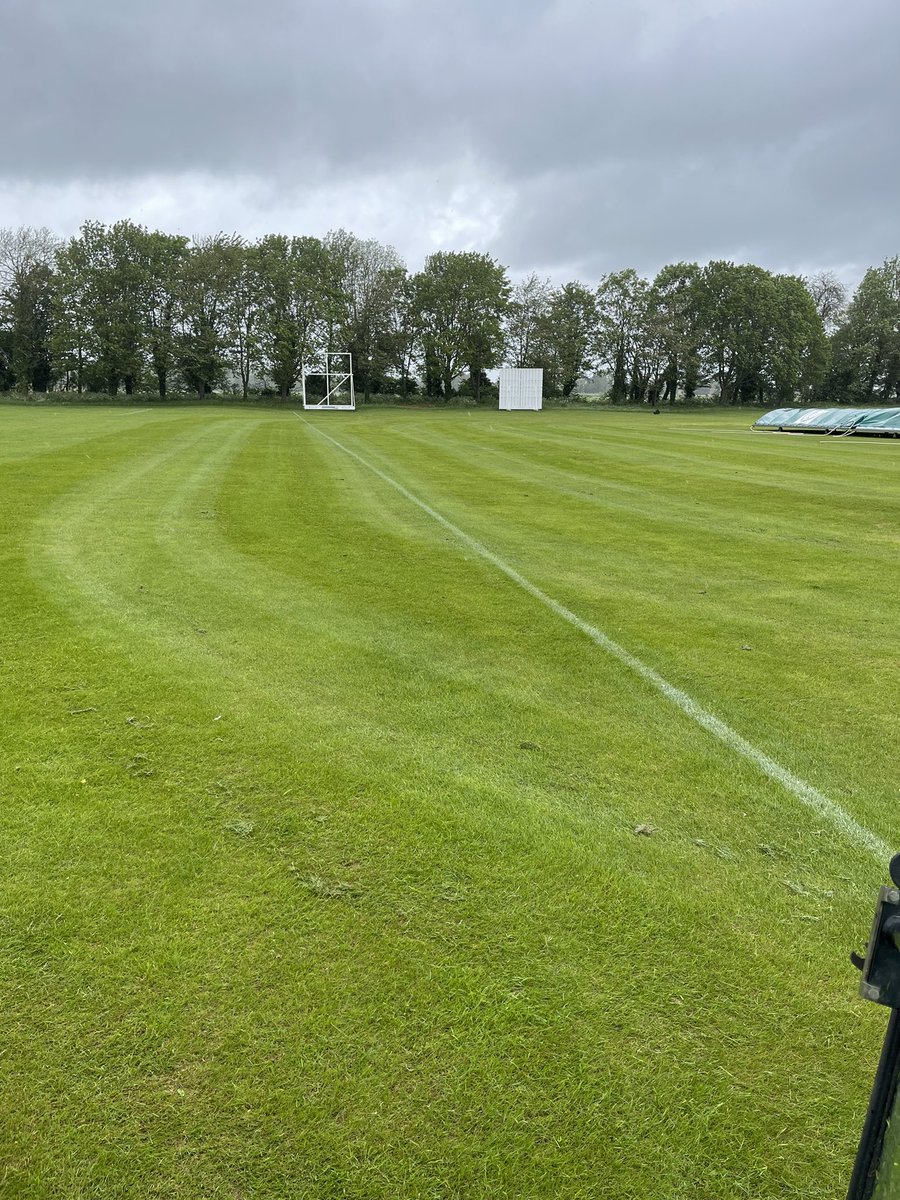 OnePitches's tweet image. Fingers crossed for the weather tomorrow after cutting @BastonCC this afternoon. 🌱