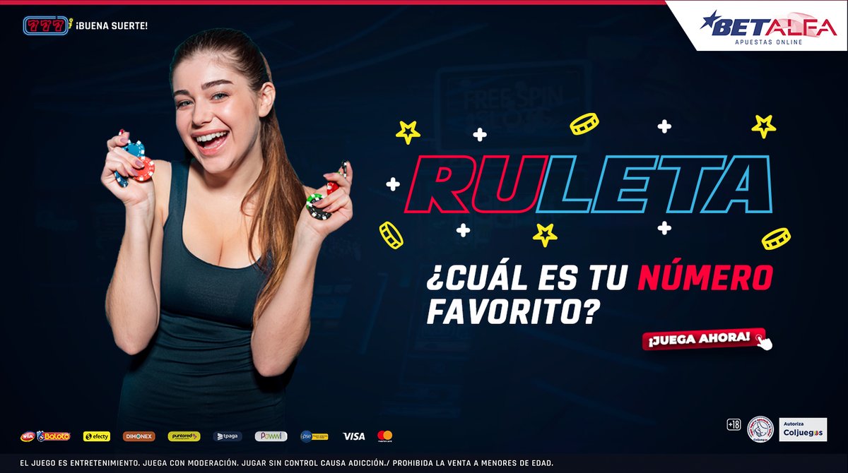 BetAlfaCo's tweet photo. ¿Cuál es tu número de la suerte? 🤔 Todos tenemos uno 🎰
•
#BetAlfa #Casino #Apuestas #CasinoOnline #ApuestasOnline #JuegaAGanar #HazParteDelJuego https://t.co/faD8MBVFCb
