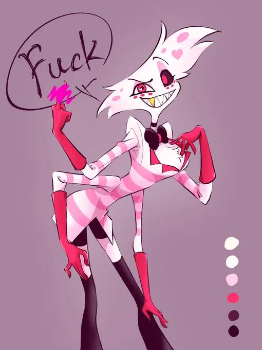 4枚あったのでまとめて
#HazbinHotel 