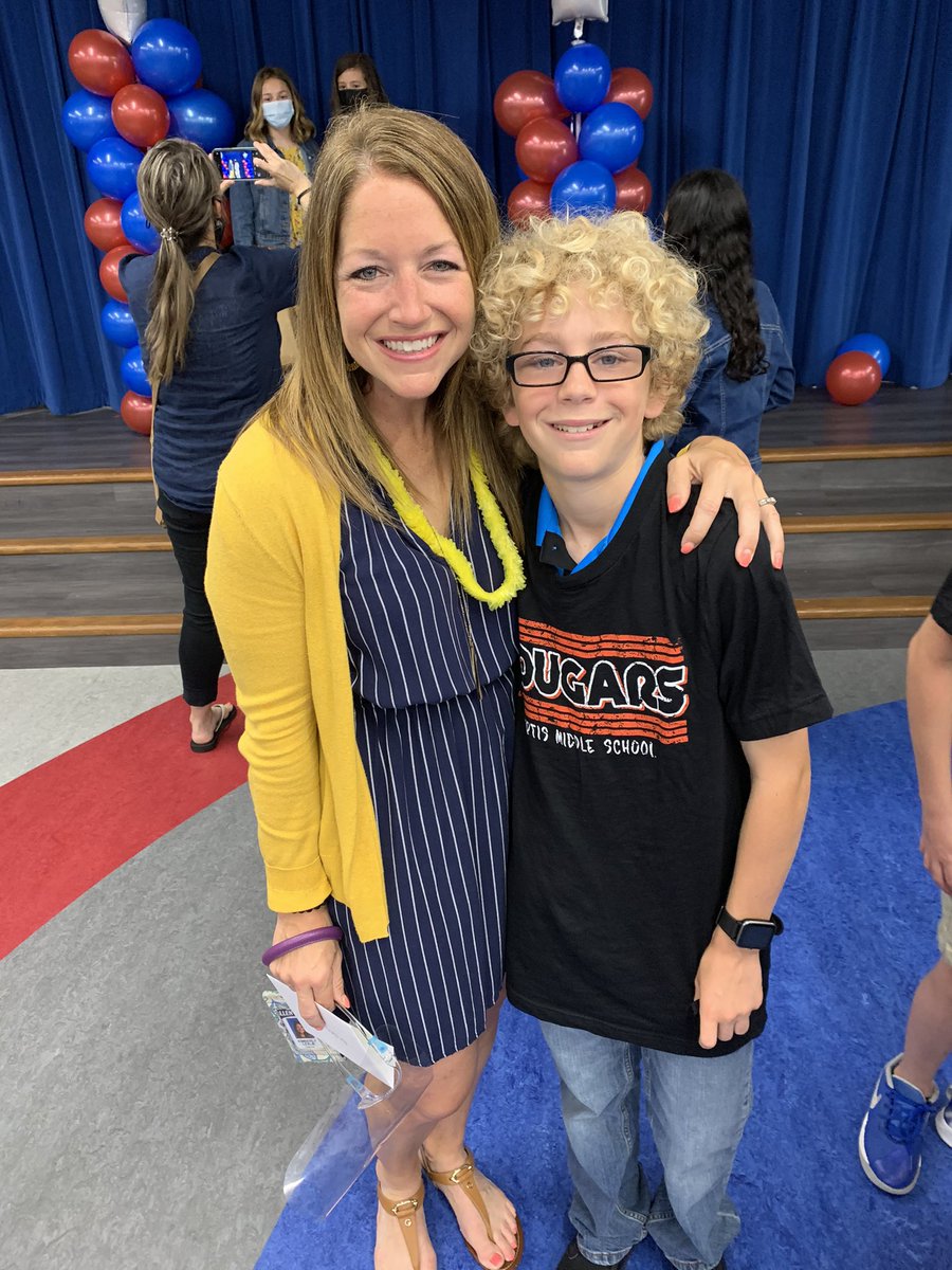 LeslieMarionK's tweet photo. My 6th grader has left the building. π’I hope he knows how much I loved having him here with me the last 7 years! β€οΈ #alwaysaMaverick #MavericksOnAMission #6thgradegraduation #curtisbound https://t.co/PEsgXxAYfk