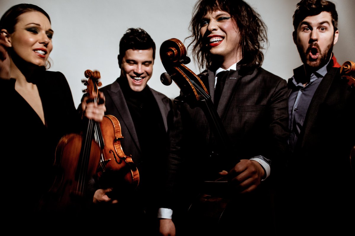sonyclassical's tweet photo. We're proud to announce the exclusive signing of the bold, multi-genre, GRAMMY® Award-winning @AttaccaQuartet, with the release of two albums this year that embody their redefinition of what a string quartet can be. https://t.co/9np9jtn3yn