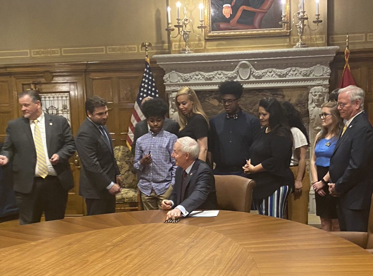 <a href="/Bragg4StateRep/">Ken Bragg</a>: “We are just so glad to be able to offer this opportunity for students that have a need for a different education option. I appreciate everyone that helped work on this bill to get it passed.” ow.ly/QQoZ50EQMfE #ARleg #ARnews