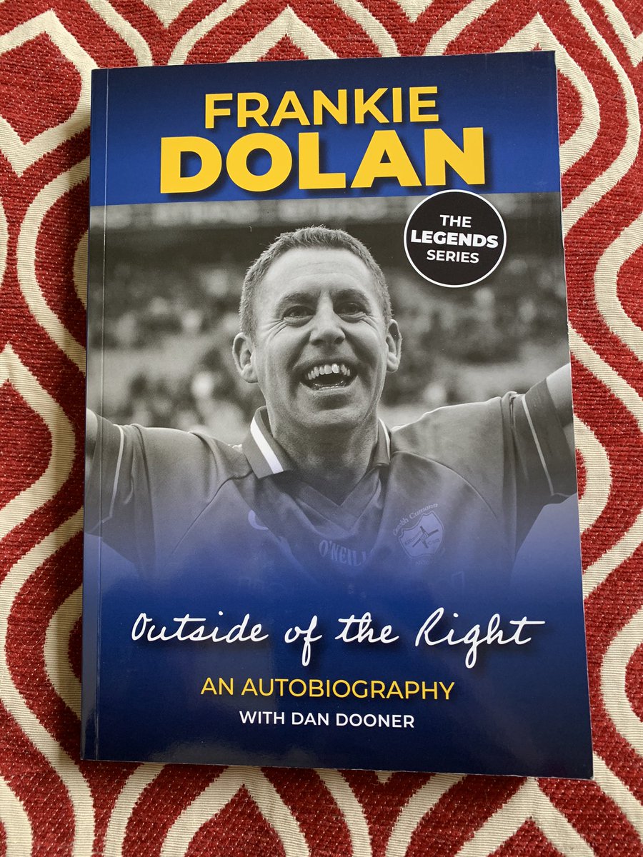 MooneyOwen's tweet photo. Yes buddy❗️

📘🥳🏐

Looking forward to getting stuck into this and catching up soon @Frankie_Dolan_ 

#OutsideOfTheRight #GAA #Legend https://t.co/IU5cyr6kfG