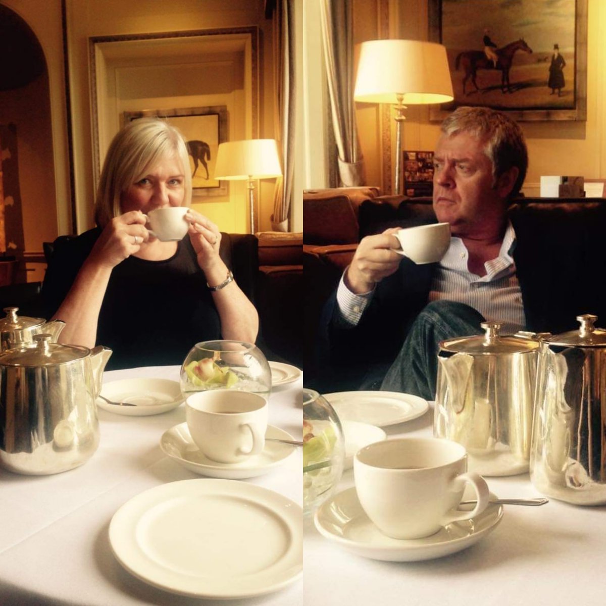 thepahub's tweet photo. Happy International Tea Day everyone from @JonLowrence and @marionlowrence :) Love a cuppa tea! https://t.co/F6Ss6Vg0EP