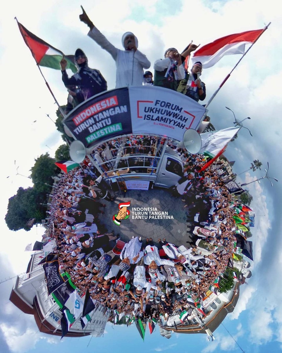 Alhamdulillah.. antusiasme dari warga Jogja dlm aksi solidaritas Palestina siang tadi.

Meskipun sempat trjdi gencatan senjata, perjuangan belum berakhir, karena kita akan terus berjuang sampai Masjidil Aqsha merdeka!

#IndonesiaTurunTanganBantuPalestina