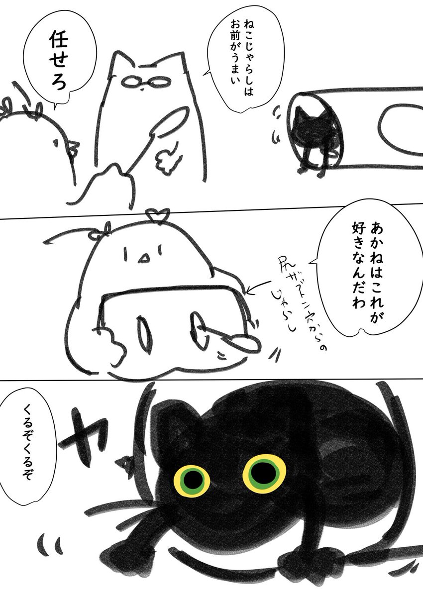うちの猫、ハイになった時にトンネルロケットダッシュはよくやってたが、ついにトンネルごと空中に飛びやがった。 