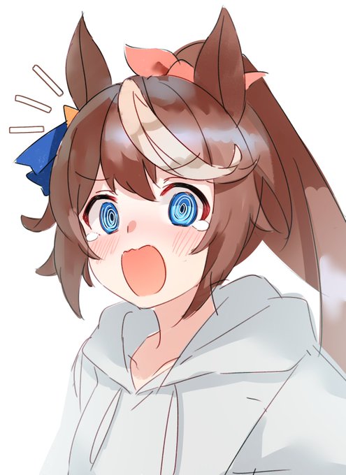 #ウマ娘
今日のワンドロ ぐるぐるテイオー 