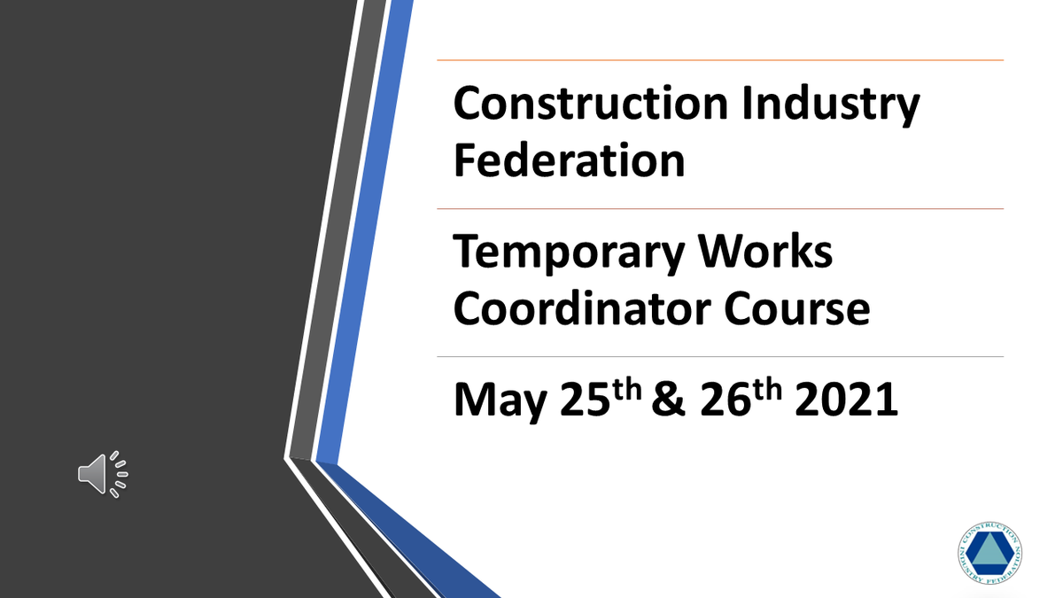CIF_Training's tweet photo. Places available on next weeks @CIF_Ireland City & Guilds #TemporaryWorksCoordinator . Taking place on May 25th & 26th. Book Now via Link below. #ciftraining @ddccarey #healthandsafety
https://t.co/tUOOcXGeau https://t.co/3nKGwbkPFE
