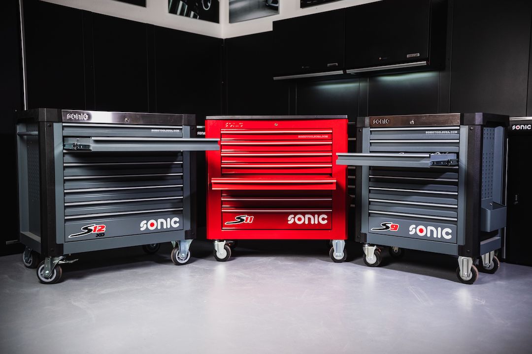 sonictoolsusa's tweet photo. Flash sale starts now! This weekend only, take 20% off all filled toolboxes. Head to our website to shop now! 

#sonictools #sonictoolsusa #flashsale #sale #promotion #toolbox #tools #handtools #toolstorage #toolboxgoals #garage #mechanic #technician #garagegoals https://t.co/RQLLsN2nCH