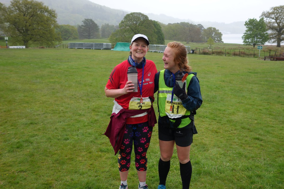 Grit and determination in spade loads on Day 8 of #Brathay10in10 from 11th Joni Southall 5:53:05 &amp; 12th Catherine Higgins 5:54:44. You can support their 210 miles of running (so far!) on <a href="/JustGiving/">JustGiving</a> justgiving.com/campaign/2021b… <a href="/VoomNutrition/">VOOM Nutrition</a> <a href="/peteblandsports/">Pete Bland Sports</a> <a href="/ASICSUK/">ASICS UK</a>