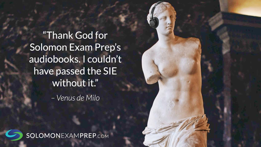 SolomonExamPrep's tweet photo. Need to pass your #FINRA, #NASAA, or #MSRB exams? Solomon Exam Prep's audiobooks puts hands-free learning at your fingertips.
https://t.co/IzjAGyr4bg
#studytip #financialtestprep #exam #SIE #funny #humor #groan #eyeroll #Series7 #Series79 #Series65 #Series63 #audiobook https://t.co/VTkmgIEtbk