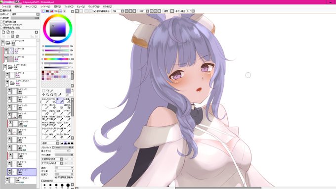 まともに描く気力がないから落書きしてる 