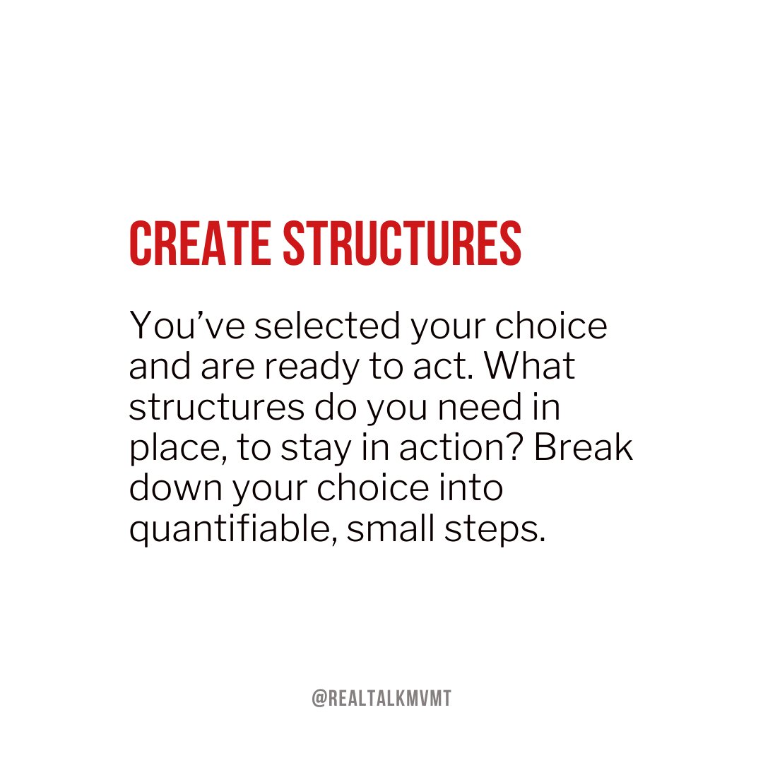 Life is full of choices. Some are small decisions we’re not even aware we're making, while others feel like they carry the weight of the world. When making big life choices, set aside time for reflection, gather the information you need and create structures around your decision.