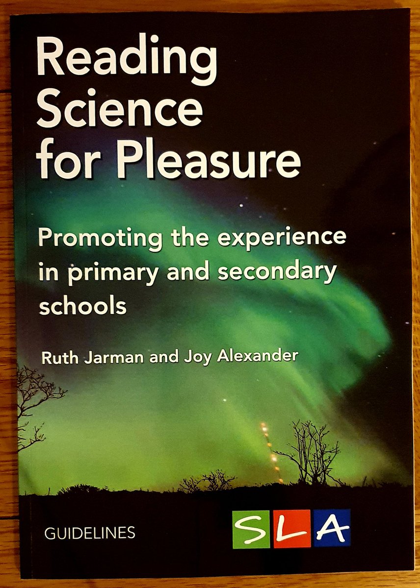 jonnybid's tweet photo. Embedding #readingforpleasure across the curriculum is hugely important, but finding innovative ways to do it can sometimes be a challenge. This @uksla publication is full of practical ways to link it with science work. An excellent and engaging read. #RuthJarman #JoyAlexander https://t.co/NGfl3n5Yxv
