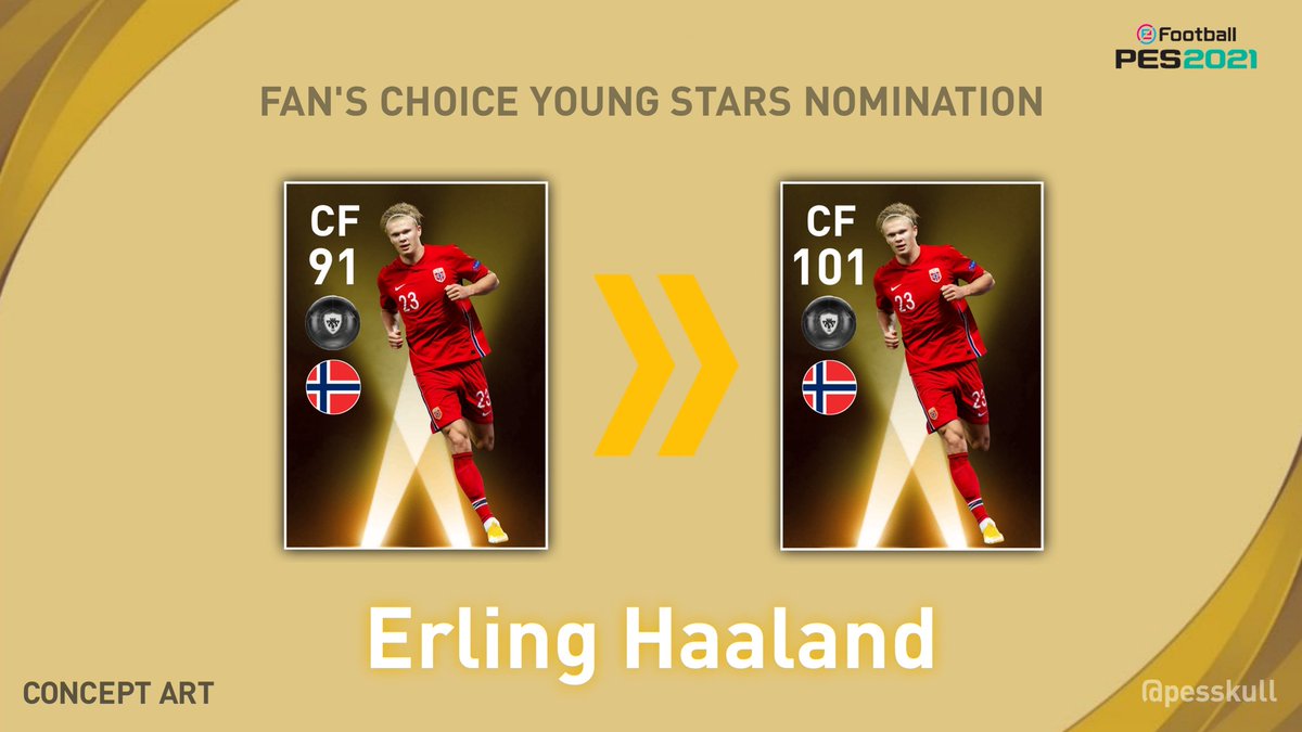 PesSkull's tweet photo. *ERLING HAALAND FEATURED CARD CONCEPT IN FAN'S CHOICE FEATURED PACK🔥🔥

©️ You can use this image at anywhere @nocopyright

#pes2021mobile #pes2021pc #pes2021console #haaland https://t.co/R0DYTC3BIz