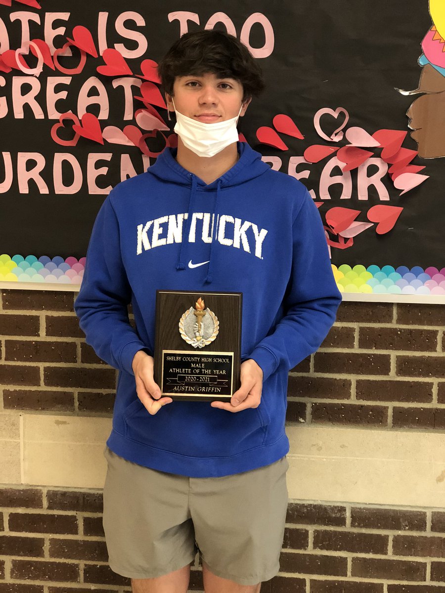 SENIOR AWARDS- Congratulations are in order for our Male and Female Scholar and Athletes of the YEAR!!!! 
Hannah Dove- Female Scholar 
Grace Clark- Female Athlete 
Elijah Spicer- Male Scholar 
Austin Griffin- Male Athlete