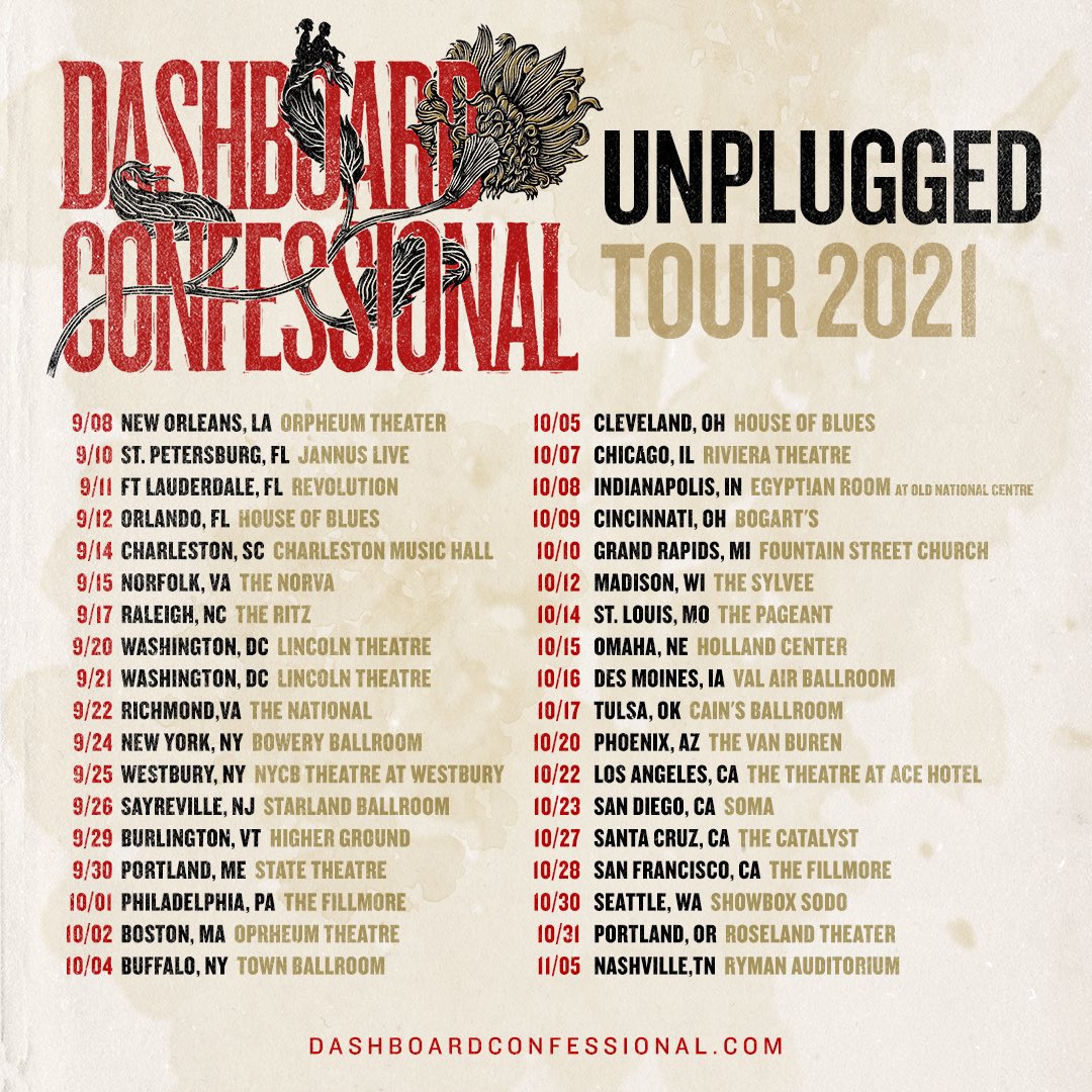 Dashboard Confessional tweet media