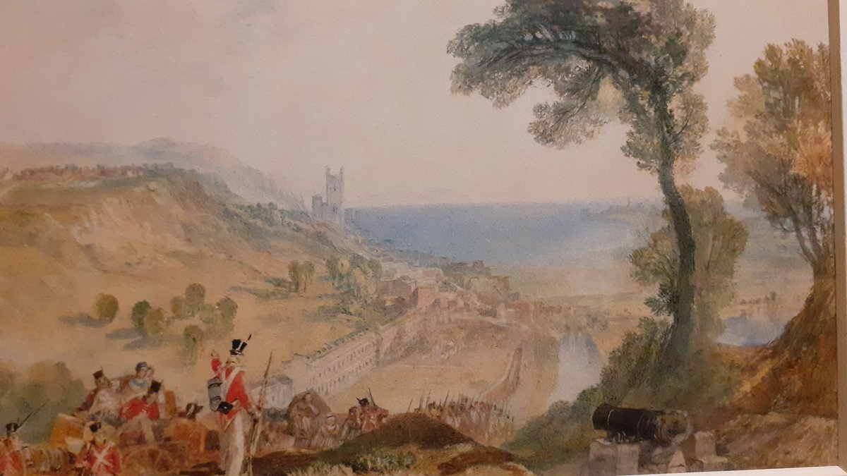 LandmarkHistory's tweet photo. How grateful to be back at @Tate Britain today, to drink in two really excellent exhibitions. First, #Turner &amp; the Modern World - great historical context esp having done a talk for @LandmarkTrust Patrons last night on #SemaphoreTower! Such national infrastructure in Nap Wars. https://t.co/YrwKtWxOju