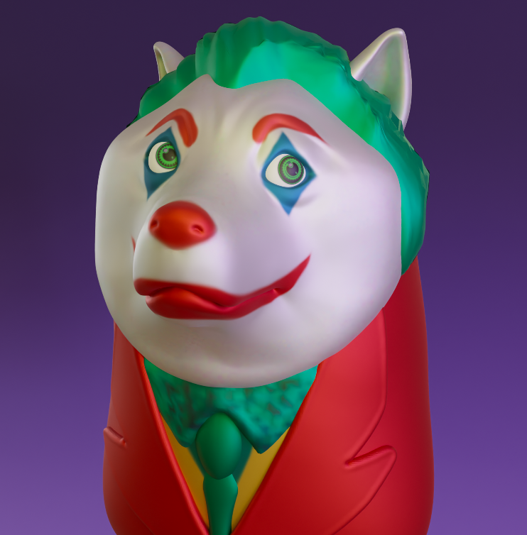 NiftyDoge's tweet photo. Why so serious?😈😁
NiftyDoge Joker is on #opensea 

https://t.co/ZI9ogSk9q6

#NFTs #Crypto #ethereum #NFT #cryptoart #nftart #digitalart #blockchain #art #digitalasset #eth #NFTartist #shill #NFTCommunity #raredigitalart #nftcollector #Collectibles #collecting_nft #nftcollectors https://t.co/RRzLNVJEFe