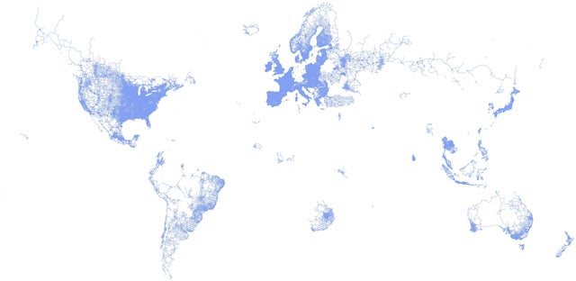theepicmap's tweet image. The world according to Google Street View