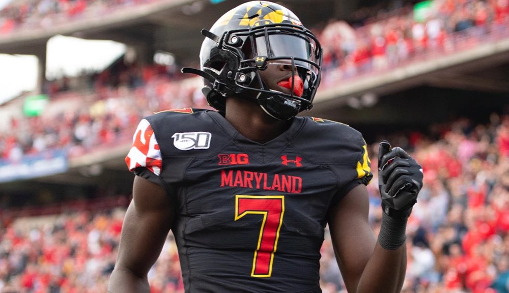JabariMurphy8's tweet photo. Blessed to receive an offer from the University of Maryland! @SWiltfong247 @samspiegs @clintbrew247  @EJHolland_TW @GasCrew7v7 @adamgorney @ChadSimmons_ @echs_football @AL5AFootball https://t.co/O4ClrwD8eA