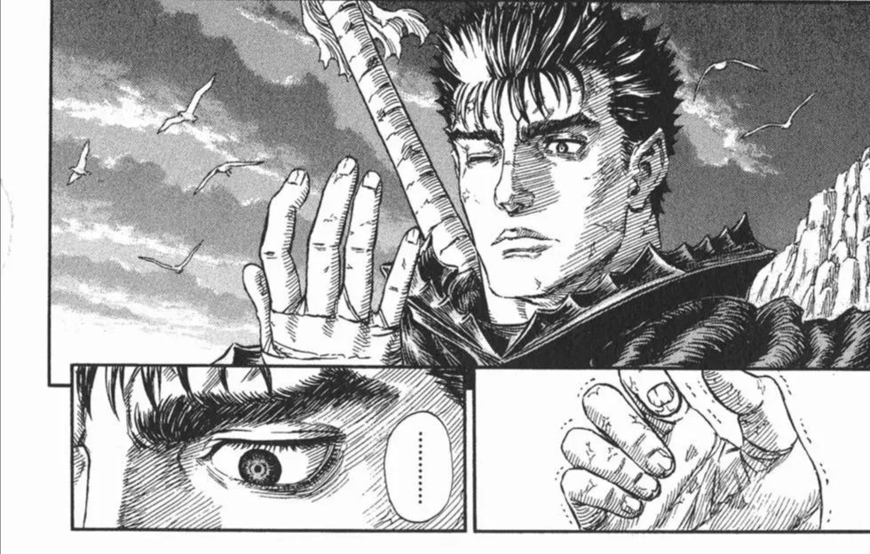 миура кэнтаро "берсерк. том 1". берсерк манга золотой век. гатс гигачад. гатс lemon.