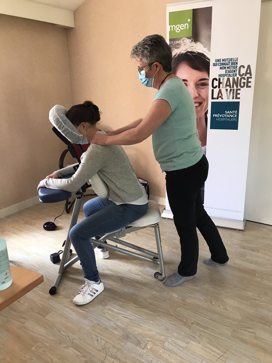 MGEN propose des massages amma au personnel de l’hôpital de la Ferté Macé facebook.com/GHT-Les-Collin…