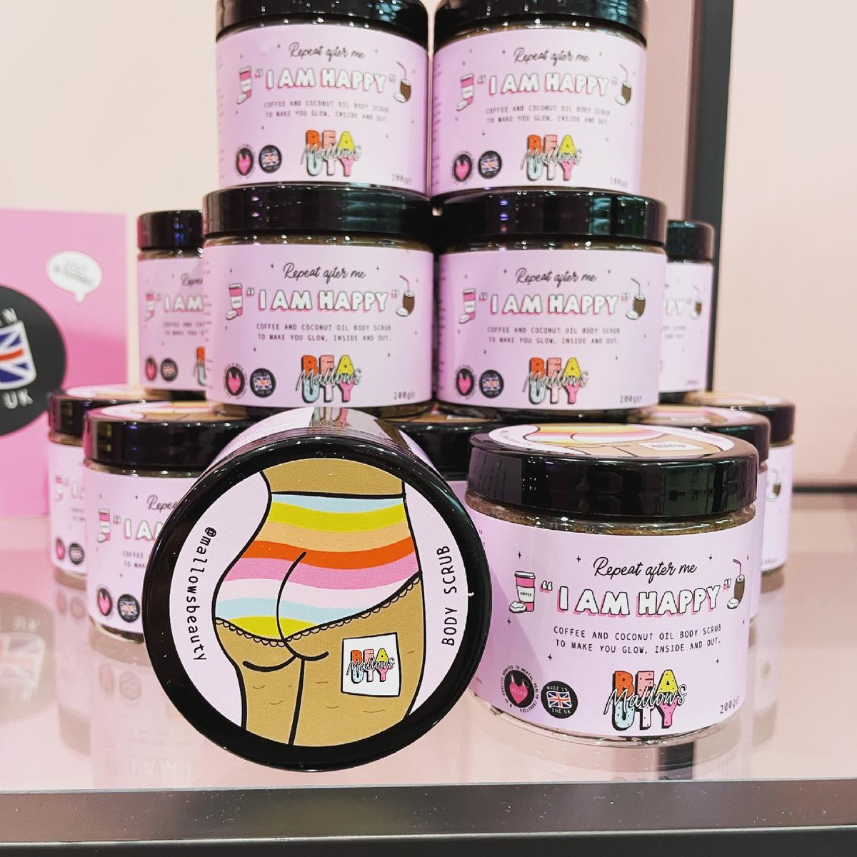 StDavidsCardiff's tweet photo. 💕NEW STORE!🦩⁣
⁣A big pink welcome to Mallows Beauty, the Welsh business that puts ‘self love’ and positivity at the forefront of everything they do. ⁣
⁣Visit their first ever store today and discover an incredible range of bath bombs, face masks and body scrubs! https://t.co/VZbpRfX9sR