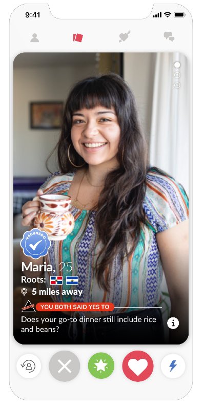 tamarakeithNPR's tweet image. The White House is announcing today that major dating apps are getting in on the vaccine persuasion push. (There’s already a thing about post vaxx hookups, right?) There will be badges and other in-app incentives for those who have gotten their COVID vaccine.