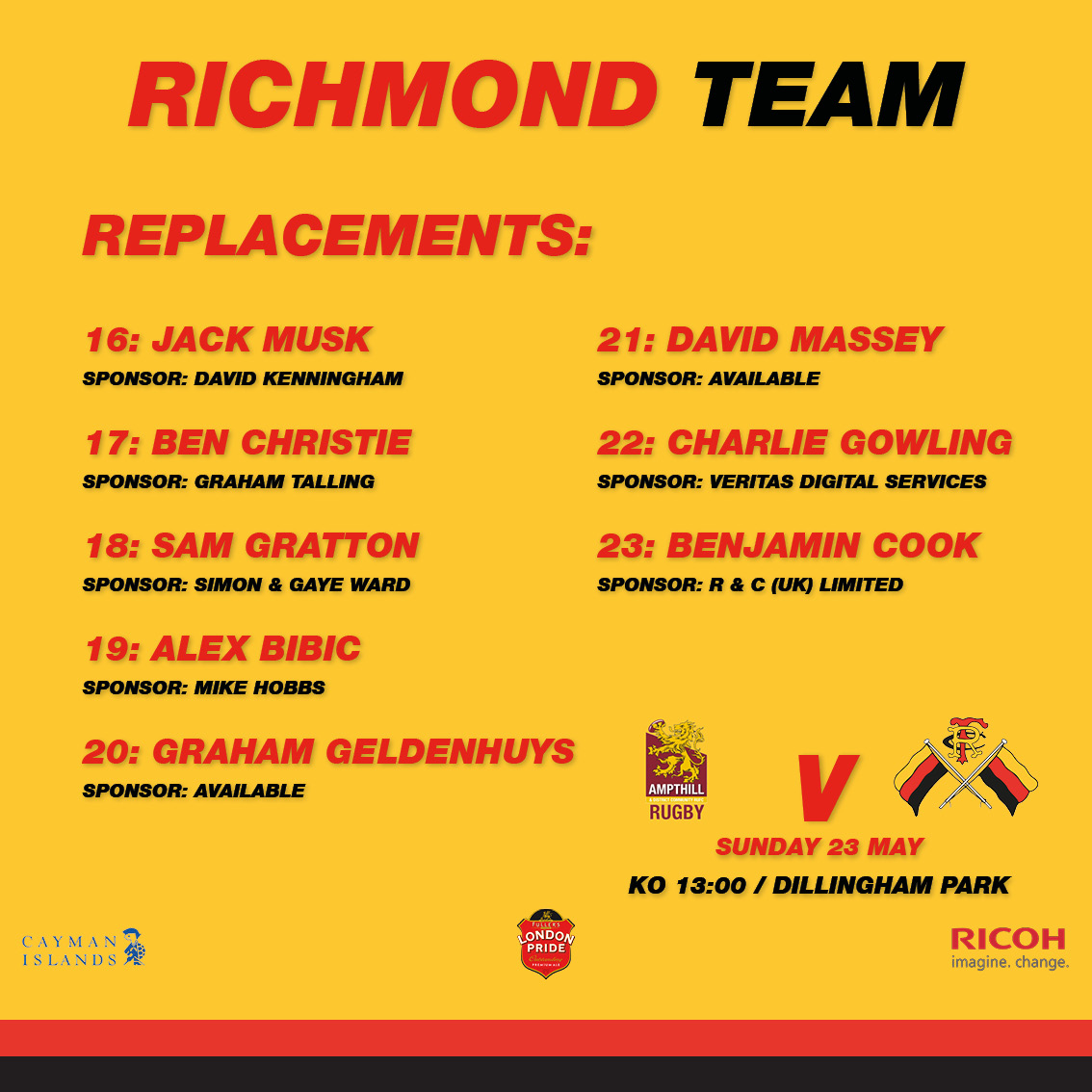 Richmond Rugby tweet media