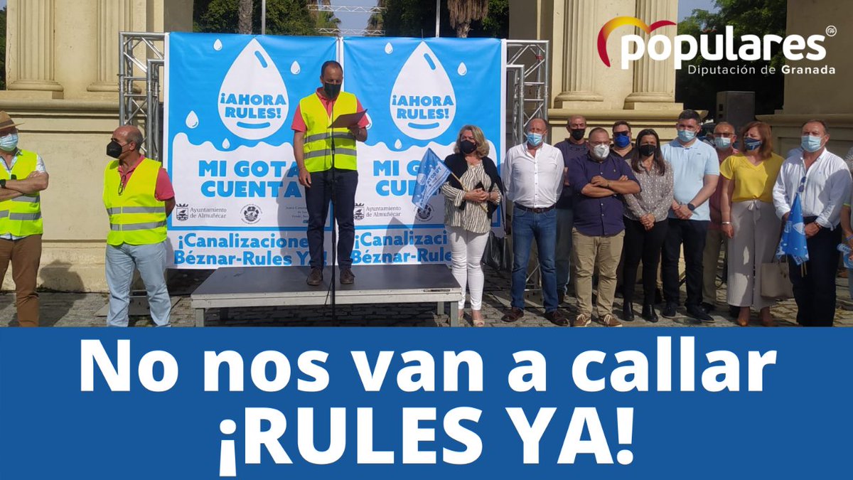 dipgra_pp's tweet photo. Nuestro Diputado Provincial, @DELEGADOUNED, junto a los 🚜 agricultores 🚜 exigiendo al 🔴 DES-gobierno socialista 🔴 de Sánchez las canalizaciones en la presa de Rules.
#RULESYA #NosUneLaProvincia https://t.co/JBIDYt8YAA
