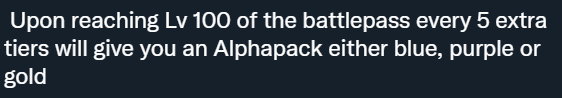 tomerca2's tweet photo. @Rainbow6_es Not sure if the transition is current.
After I reach lvl 100 in the battle pass, you will get an alpha pack every five levels?
105 110 115... ? https://t.co/bbYNjj09wC