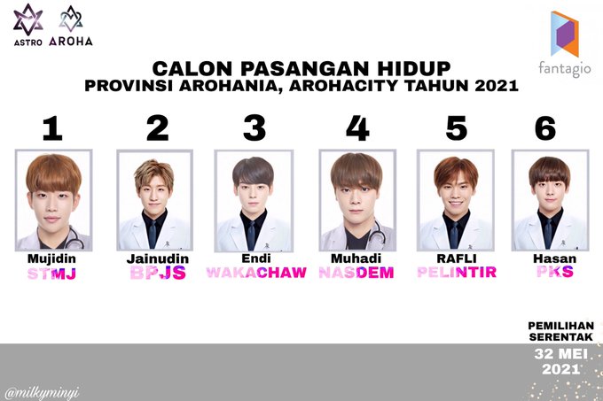 dynstroha's tweet photo. Pilih PPA aja lh dripda golput
#STMJ #WAKACHAW #BPJS #NASDEM #PELINTIR #PKS #PPA for #PemiluAroha2021 #ASTRO #AROHA #์์คํธ๋ก
#์๋กํ @offclASTRO https://t.co/ByFkg3gYkD