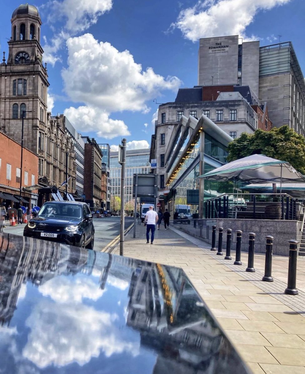 The change in the city over the last few weeks has been incredible. We’re so proud to call Manchester, home. 📸 manchester_and_other_places on IG