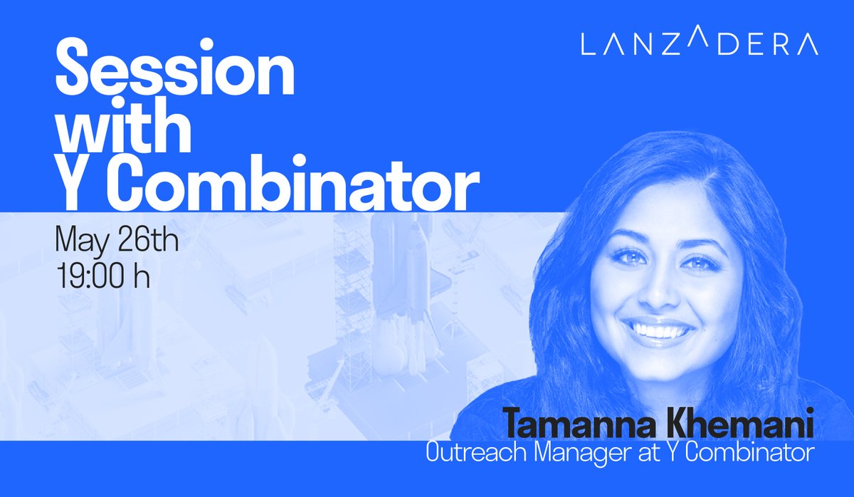 lanzaderaes's tweet photo. No te pierdas nuestra primera sesión con @ycombinator 🚀 Hablaremos sobre la exitosa aceleradora de Silicon Valley (@Airbnb, @Dropbox, @coinbase) y del ecosistema emprendedor en EEUU 🇺🇸

📅 26/05
⏰19h
🗣️ Inglés
✍️ https://t.co/4kyyeka9pL https://t.co/SVvwnj13pl